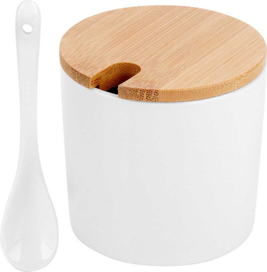 Vilde Sugar Bowl Serving White