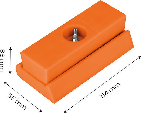 Schleifblock 114x55x38 mm