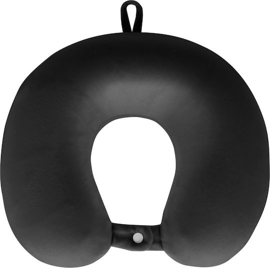 Μαξιλαράκι Ταξιδίου Μαξιλαράκι Memory Foam Μαύρο