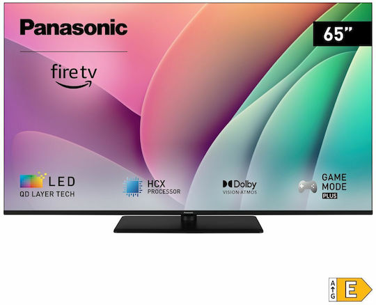 Panasonic Smart Τηλεόραση 65" 4K UHD QLED TV-65W80AEZ HDR (2024)