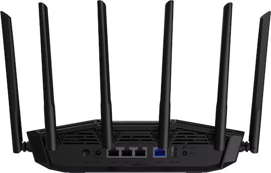 Asus TUF Gaming BE6500 Wireless Router Wi‑Fi 7 With 4 2.5 Gigabit Ports
