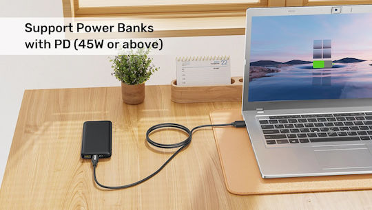 Power Cable Lenovo 65w Usb-c Dc4 0mm