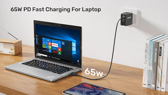 Power Cable Lenovo 65w Usb-c Dc4 0mm