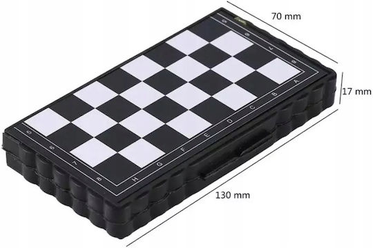 Ξύλινα Πούλια για Τάβλι Μαύρο 5.08cm