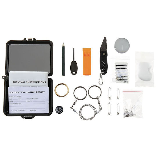 MFH Case Survival with Knife & Whistle 12cm