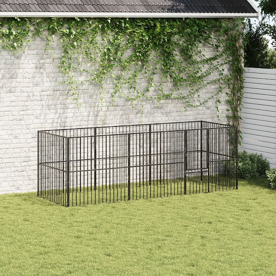 vidaXL Custi de câine din sârmă 300x100x100cm