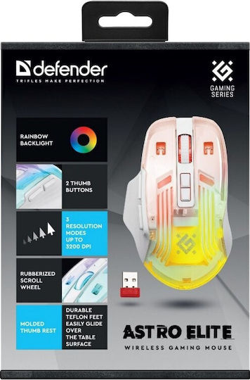 Defender Astro Elite GM-056 Wireless Gaming Mouse 3200 DPI Black