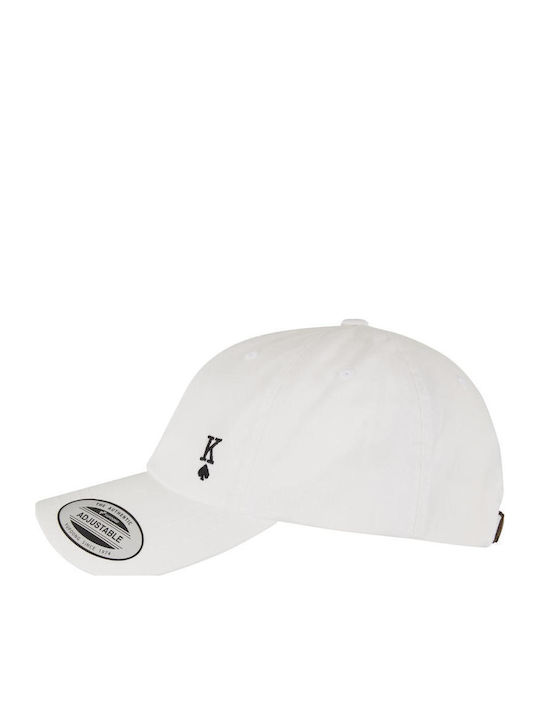 King Card Cotton Twill Cap White One