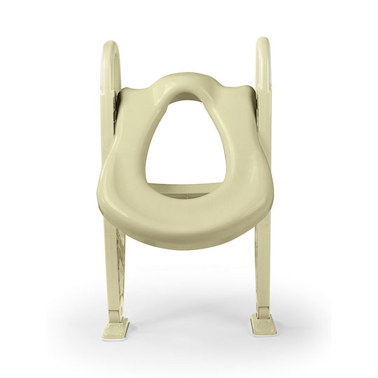 Dolu Toddler Toilet Seat With Footrest And Handles Green