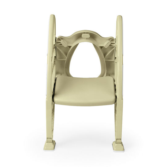 Dolu Toddler Toilet Seat With Footrest And Handles Green