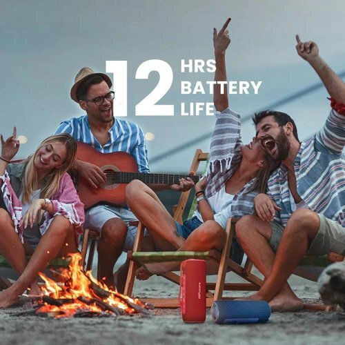 HiFuture Alpha Αδιάβροχο Ηχείο Bluetooth 15W με Διάρκεια Μπαταρίας έως 12 ώρες Κόκκινο