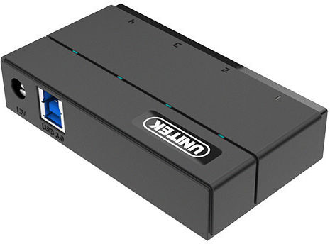 Unitek USB Hub 4 Ports USB 3.0 with USB-A Connection Gray