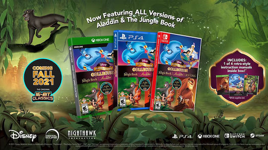 Disney Classic Games Collection: Aladdin, The Lion King, and The Jungle Book Switch Game
