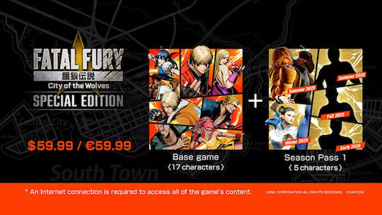 Fatal Fury: City of the Wolves Special Edition PS5 Game