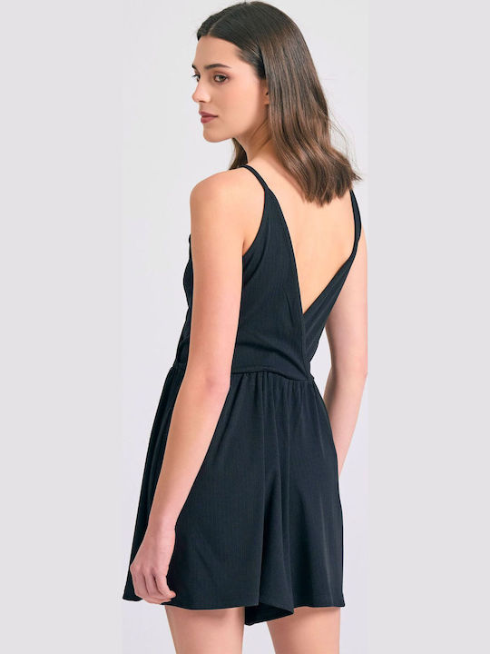 Women's One-piece Shorts Black