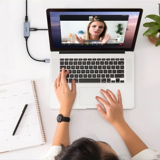 Unitek U1323A Αντάπτορας Δικτύου USB-C με Ενσύρματη Σύνδεση Ethernet
