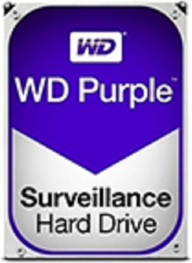 Western Digital Purple Surveillance 8TB HDD Festplatte 3.5" SATA III 5400Umdrehungen pro Minute für Blockflöte WD80PURX