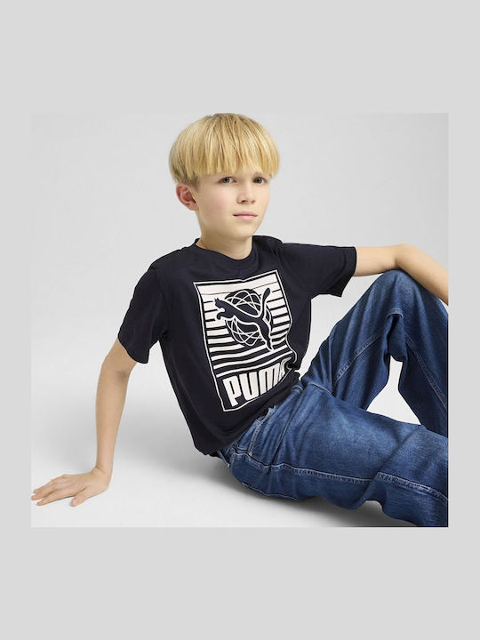 Детска тениска Син Graphics Tee I B