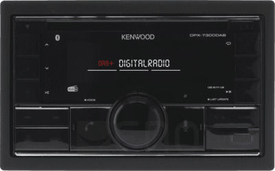 Kenwood Car Audio System 2DIN (Bluetooth/USB/AUX/CD)
