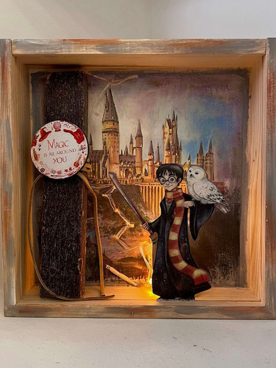 Set Cadru Lumânare Handmade Harry Potter Set Cadru Lumânare Handmade Harry Potter