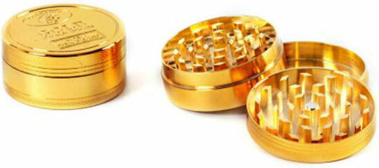 Grinder Gold 50mm 3 Parts 1τμχ