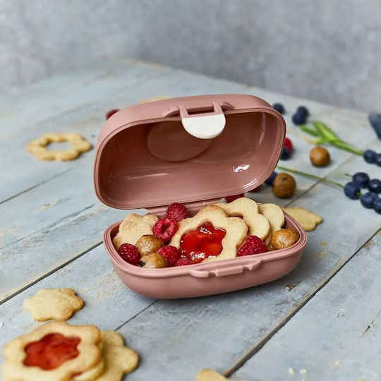 Monbento Gram Fox Παιδικό Σετ Φαγητού από Σιλικόνη 0.6lt Καφέ 14.8 x 11.4 x 7εκ.