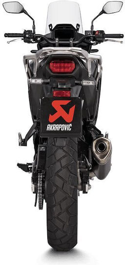 Akrapovic Τελικό Εξάτμισης Μοτοσυκλέτας για Honda Transalp
