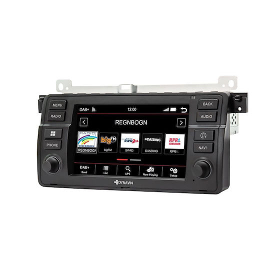 Dynavin Ηχοσύστημα Αυτοκινήτου για BMW E46 1998-2006 (Bluetooth/USB/WiFi/GPS/Apple-Carplay/Android-Auto) με Οθόνη Αφής 7"