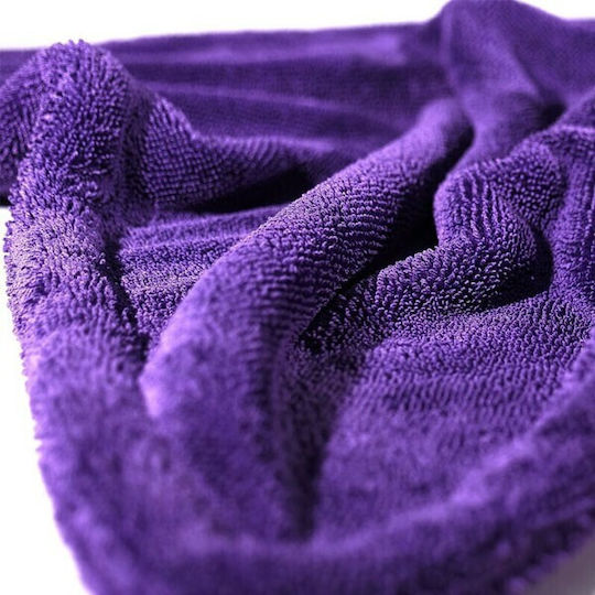 Maxshine Duo Microfiber Cleaning / Drying Cloth for Car Body 1200gsm Purple 60x50cm