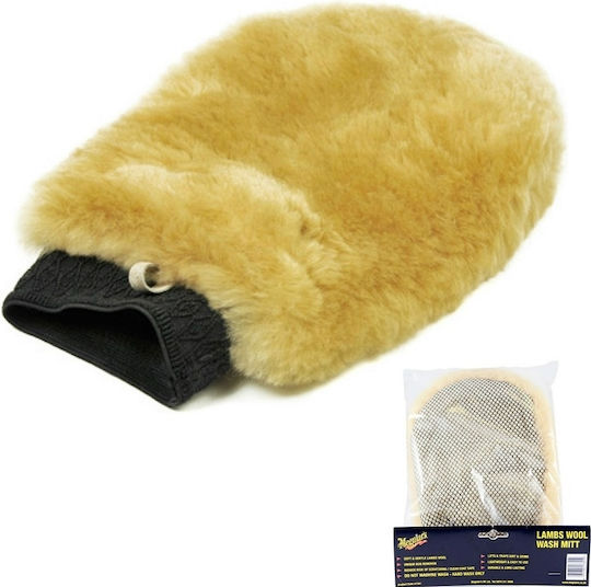 Meguiar's Lambswool Wash Mitt Ръкавица за Миене на Коли