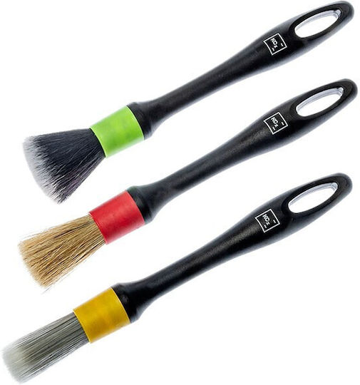 Koch-Chemie Cleaning Brushes for Interior Plastics - Dashboard Car 3pcs