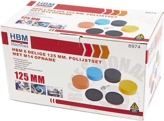 Полиращи гъби 150мм Hbm