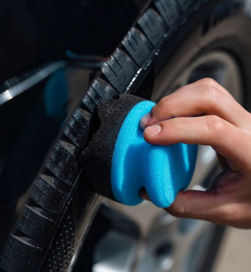 K2 Autowaschlappen Applikator zum Polieren für Bereifung Auto