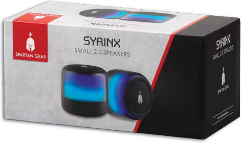 Spartan Gear Syrinx Medium Difuzoare de Calculator 2.0 cu Bluetooth în Negru Culoare