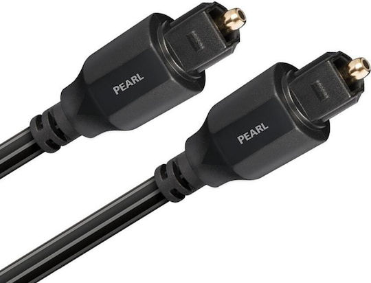 Audioquest Pearl Optisches Audiokabel TOS männlich - TOS männlich Gray 5m (OPTPEA05)