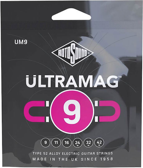 Rotosound Ultramag Einstellen E-Gitarrensaiten 9 - 42