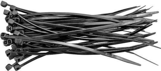 Vorel Δεματικά Καλωδίων Πλαστικά 280mmx4.8mm σε Μαύρο χρώμα (100τμχ) (73929)