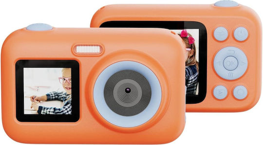 SJCAM Funcam Plus 64GB Action Camera Full HD (1080p) Underwater Standard with 2.4" Screen and Wi-Fi Orange