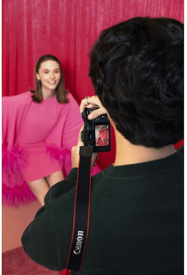 Canon EOS R8 + Μπαταρία LP-E17 Mirrorless Φωτογραφική Μηχανή Body Μαύρη