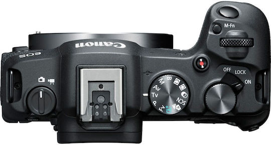 Canon EOS R8 + Μπαταρία LP-E17 Mirrorless Φωτογραφική Μηχανή Body Μαύρη