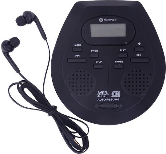 Denver DMP-395B Sistem Portabil Audio Cu CD Negru