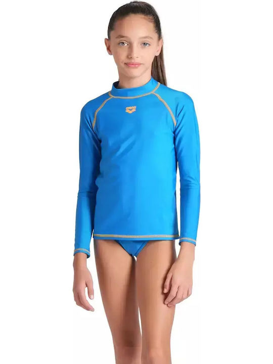 Arena Kids Swimwear Long Sleeve Shirt Blue