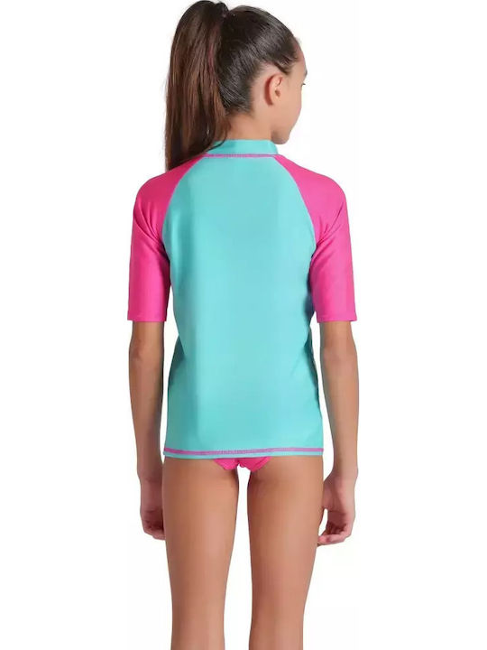 Arena Costum De Baie Pentru Copii Rashguard Verde