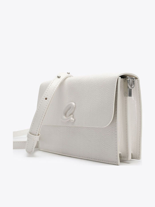 Geantă de damă Crossbody Albă