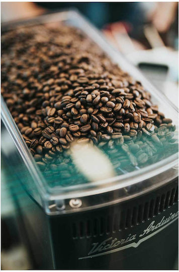 Πίνακας Coffee Beans In Grinder Κόκκοι Καφέ Μύλο 80x120