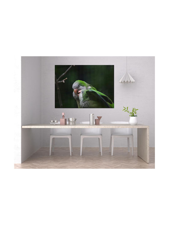 Πίνακας Pair Parrots In Nature Ζευγάρι Παπαγάλων Στη Φύση 90x60