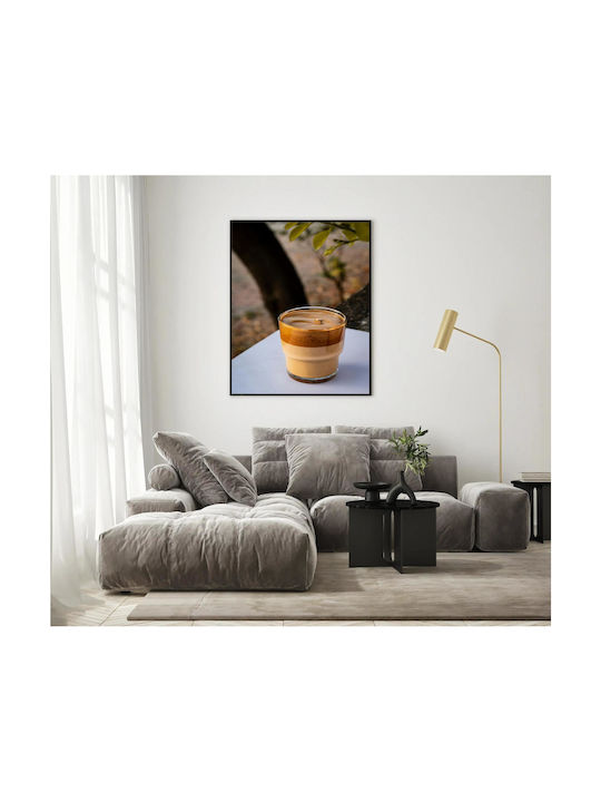 Creamy Coffee In A Glass Painting 80x120