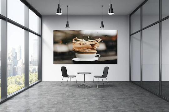 Πίνακας Coffee Splash In Cup Coffee Splash In Cup 100x70