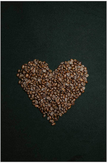 Painting Heart Coffee Beans Heart Coffee Beans 100x150