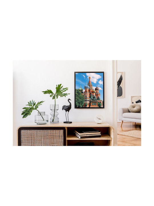 Painting St Basil's Cathedral In Moscow 100x150